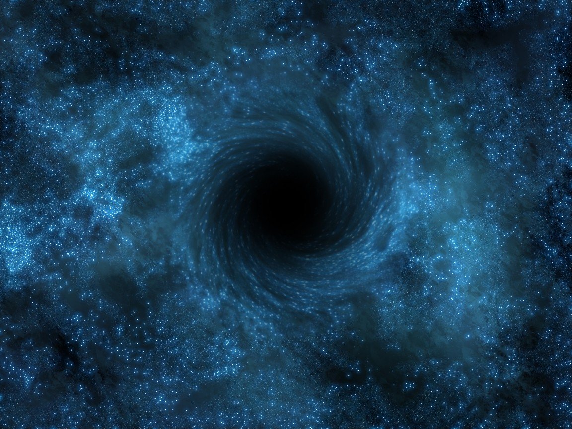 En un agujero negro